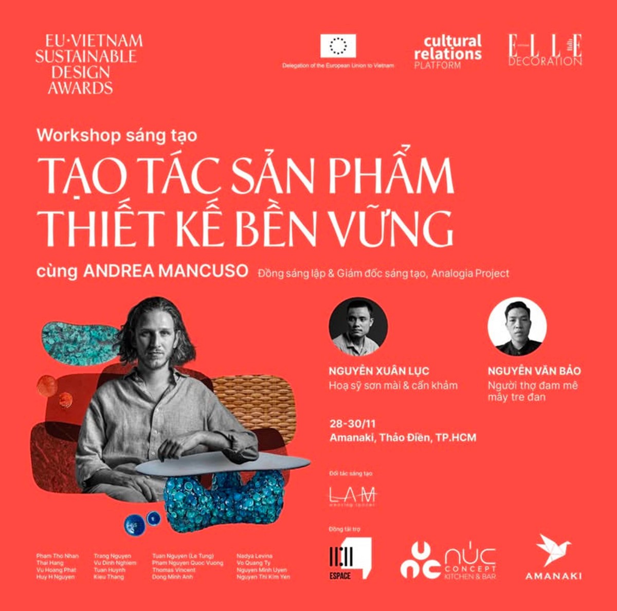 GAM & Elle deco workshop: Crafting in a sustainable design story