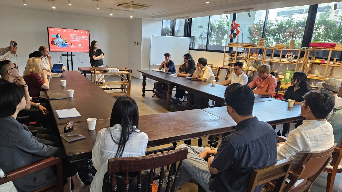 GAM in Elle deco workshop: Crafting in a sustainable design story — 1
