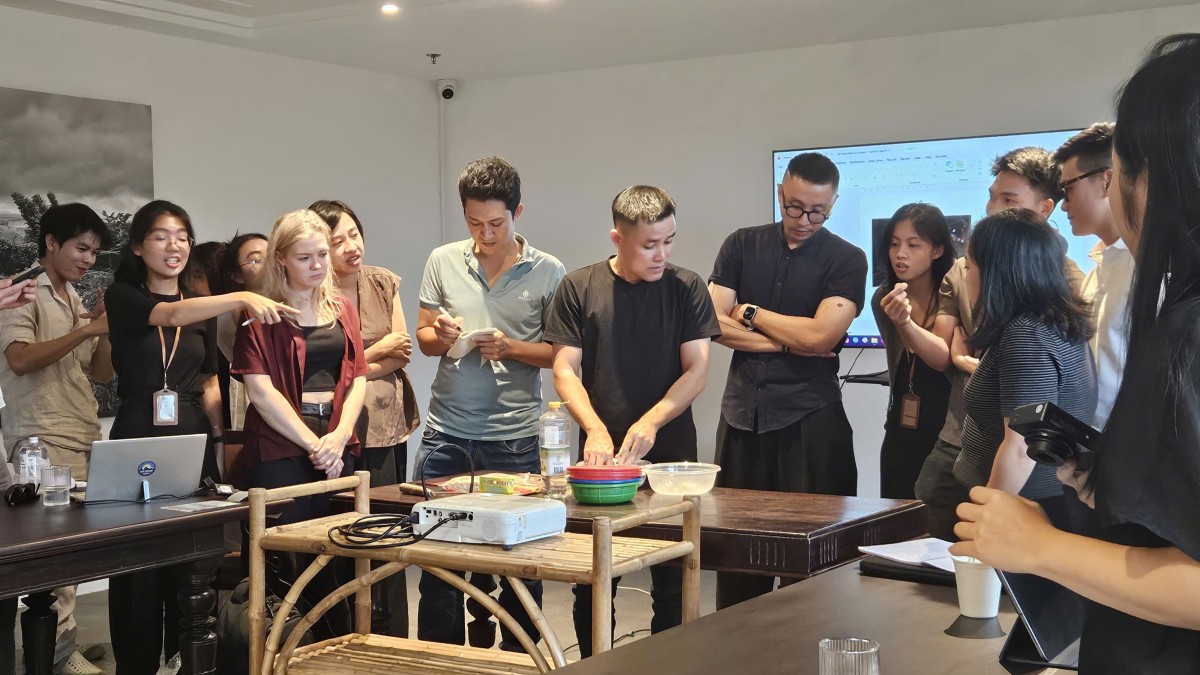 GAM in Elle deco workshop: Crafting in a sustainable design story — 1